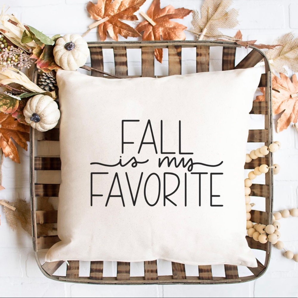 Fall Pillow Cover